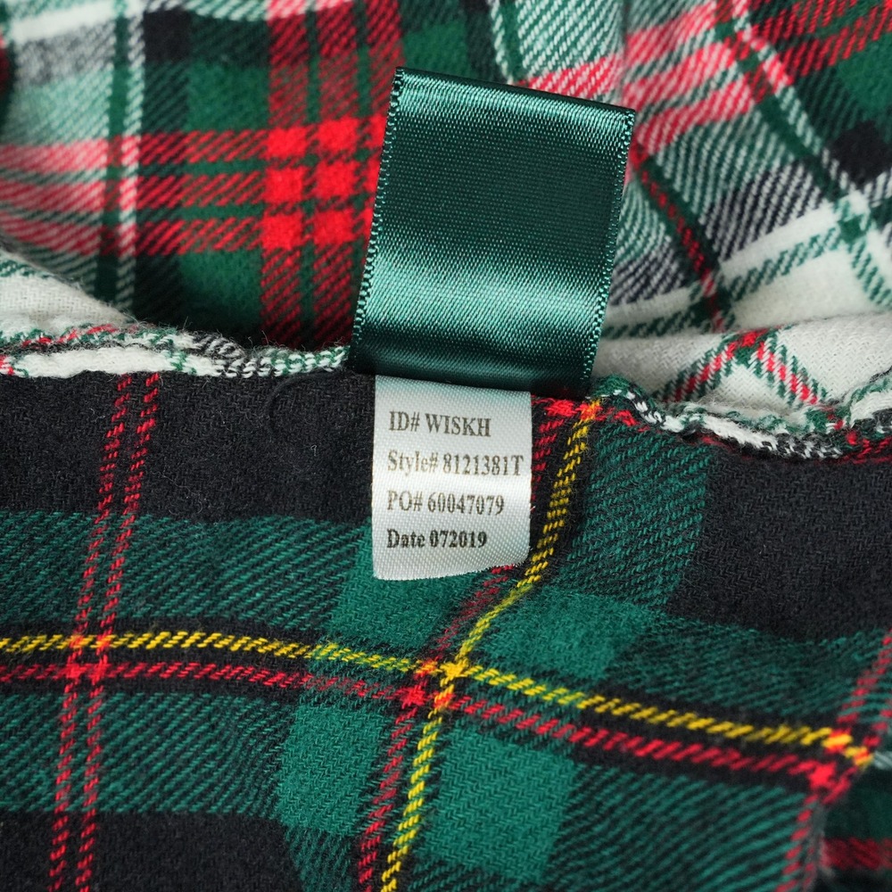 Lauren Ralph Lauren XL Patchwork Plaid Flannel Shirt Womens Tartan Colorblock - Picture 9 of 10